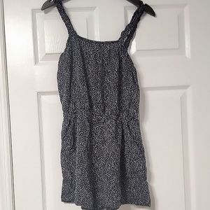 Express Romper Black and White‎ Size Small